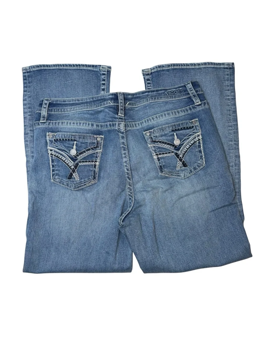 Vigoss Women's Light Wash Boot Cut Jeans